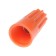 Clime connecting DüWI SIZ-3, 2.5x6 mm2, isolating, orange, 10 pcs.
