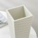 Kashpo for flowers with an insert "Ratang", insert 1.5 l, white color