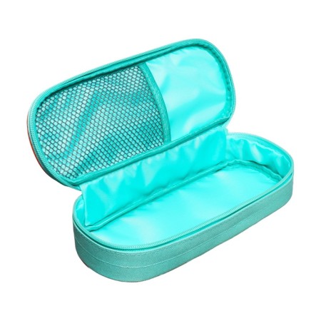Penal-football is soft 90 x 220 x 50 mm, textile, Hatber "Really steep capibar" turquoise NPK_73278-2