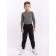Calsons for a boy, height 134 cm, black color