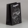 Gift package, packaging, “Happy Birthday!”, Black craft, 12 x 15 x 5.5 cm
