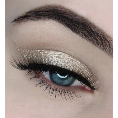Eye Shadows Liquid Luxvisage Metal Hype, tone 01 sparkling champagne-1