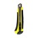 Chancellery knife 18 mm Plastic with met., Director, latch, rubberized mix in blister