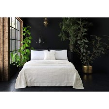 Aville cover, size 220x240 cm, color milk