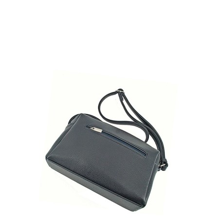 Bag Cross-Bodi with a zipper, green color-1