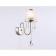 Wall lamp with lampshade and crystal Ambrella Light, Traditional, TR4595, 1HE14, color chromium