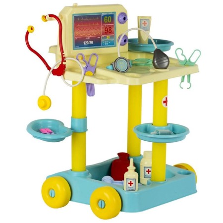 Game set "Doctor" on a cart, 23 items