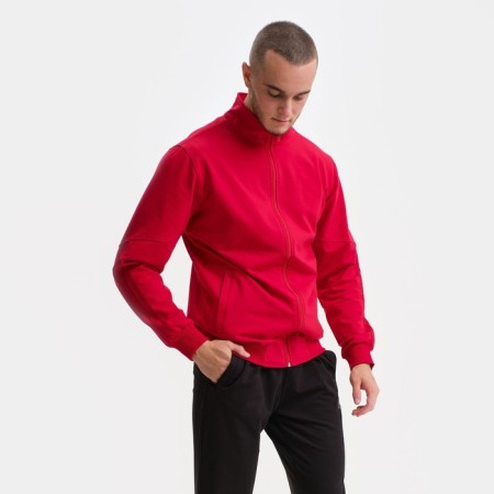 Sports costume men's, red color, size 46 (m)-4