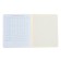 A notebook “Hints”, 48 sheets in a cage, “geometry”, coated cardboard, matte lamination, Touch varnish, an offset block