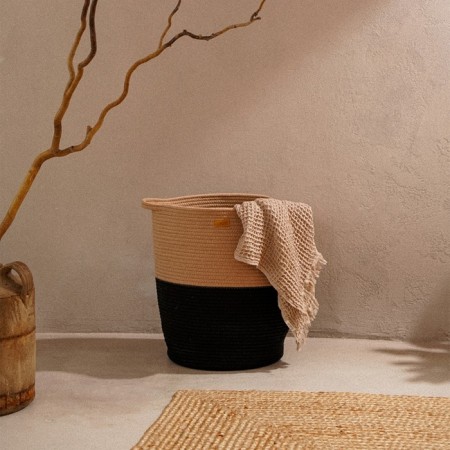 Belly basket wicker -round SL Home Cotton, Cotton, 33 × 45 cm-5