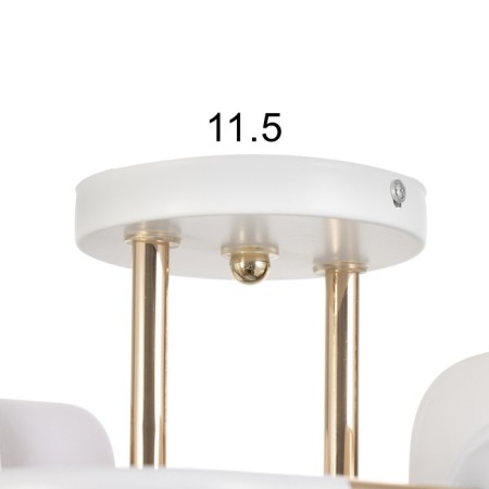 Chase "Novella" 2he27 40W white-gold 48x26x27 cm Bayerlux-6