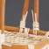 A set of baskets, 3 pcs, 27 × 27 × 9/30 cm, 23 × 23 × 8/25 cm, 20 × 20 × 7/20 cm, rotang