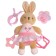 Soft “bunny” suspension, rattle, rubberker, on a crib, stroller, mum & baby