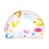 Set of geometric flexible silicone (ruler 20cm+2 squares+transporter) abstraction
