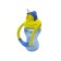 Drill with a pipe and pear handles, 250 ml, color mix