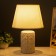 August table lamp E14 40W white-gold 22x22x34 cm Risalux