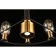 Suspended chandelier Stefani E14 + GU10 360W