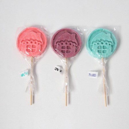 New Year. Lollipop "houses" mix, 30 g-3
