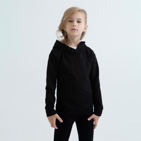 Hoods baby, black color, height 128-4