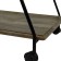 Table Journal Miln, 580x384x730, Black/Oak Crimean aged
