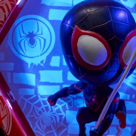 Figure Collectible Wow Stuff "Man Spider. Miles Morales ", interactive-3