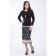 Women's skirt, size 42, black color