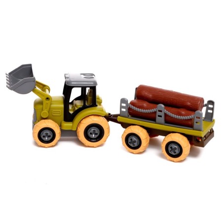 The designer of the screw "Tractor Lesozar", with a screwdriver-3