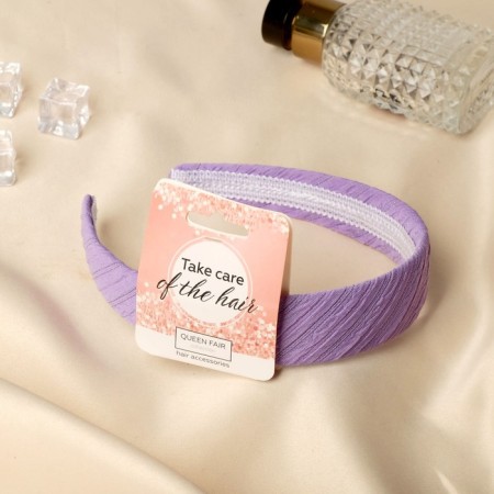 Hair rim "Dolores" stripes, 3 cm, mix-2