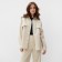 Women's blouse Minaku: Velvet Collection Milk color, river 52