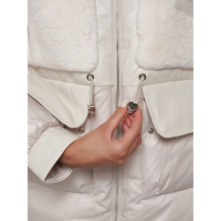 Winter jacket, size 44, beige color-12