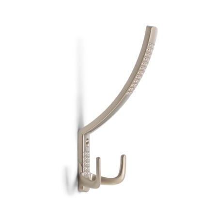 Hook furniture tundra TKT001, three -rod, matte nickel-8