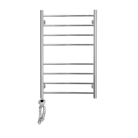 Domoterm electric heated towel rail "Medea" P8, 500x800 mm, left, chrome-1