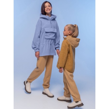 Jacket for girls, height 86 cm, beige color-1