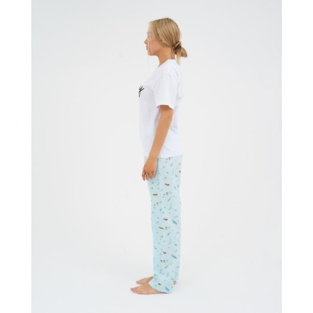 Women's pants KAFTAN LIGHT p. 40-42, blue-3