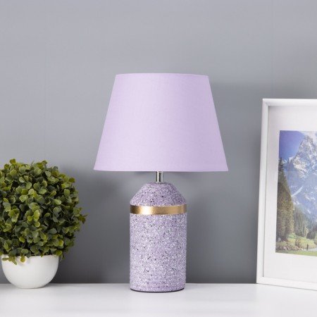 Lauren desktop lamp 1he14 40W Violet 22x22x37cm-2