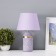 Lauren desktop lamp 1he14 40W Violet 22x22x37cm