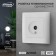 ONE ONE ONE ONELY LUZON Lighting "Antei", hidden, white