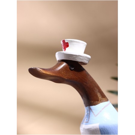Souvenir "Duck nurse" wood 13x9x27 cm-3