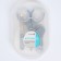 Children's manicure set (scissors, kniper, saw), gray color