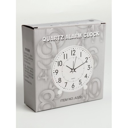 Watch a alarm clock, on batteries, 13.5 x 4.5 x 14 cm, dial 13.5 x 11.6 cm-6