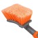 Washing brush, with soft fluffy bristles, large, 40 cm