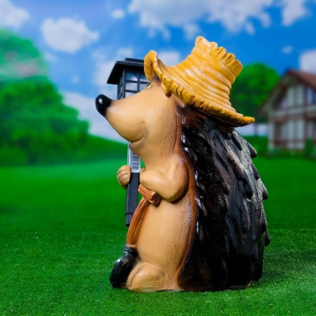 Garden Lanter "Hedgehog with a Lantern" 43cm-3