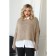 Female jumper, size 62, beige color