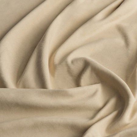 Set of curtains "Soft", size 145 x 270 cm - 2 pcs, grab - 2 pcs, beige color-1
