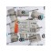 Aqualink fitting, 3/4 "x 25 mm, external thread, nickel -plated brass