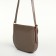 Women's bag on the Textura valve, medium size, color gray
