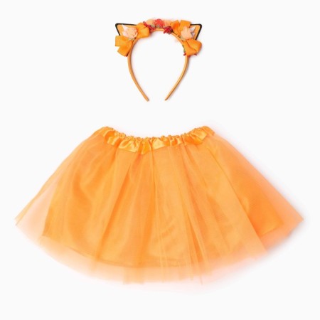 KAFTAN Fox photo shoot Set: Three -layer skirt and rim