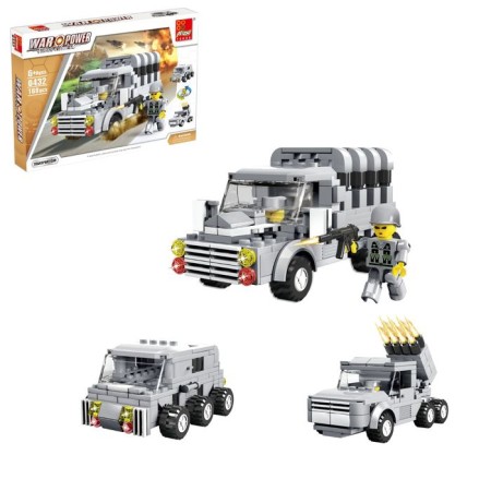 Constructor "Truck", 169 parts, 3 assembly options