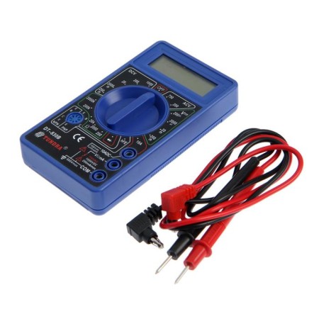 Tundra multimeter, DT-830B, ACV/DCV, DCA, 200-2M-5