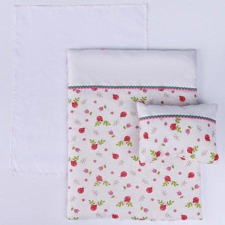 Puppet bed “God's cows”, x/b: sheet, blanket 46 × 36 cm, pillow 23 × 19 cm-6